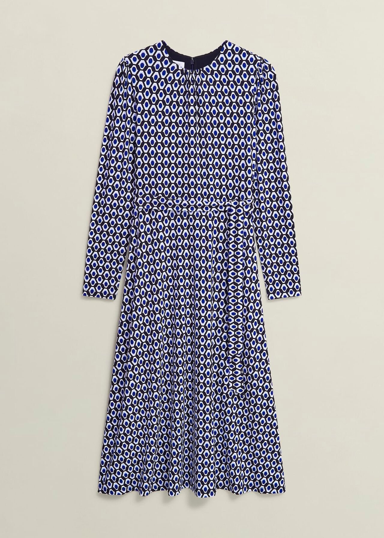 Petite Dakota Dress, Navy Multi, hi-res