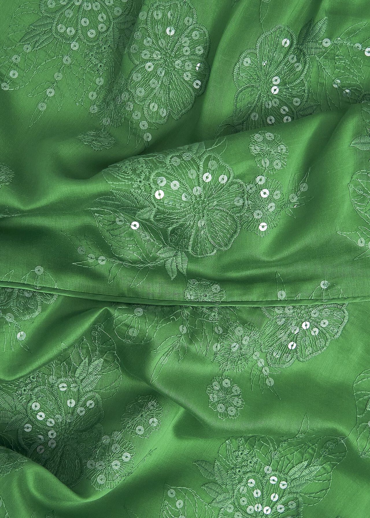 Rachel Embroidered Dress, Cilantro Green, hi-res