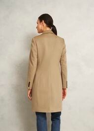Petite Cavendish Wool Coat, Hobbs Camel, hi-res