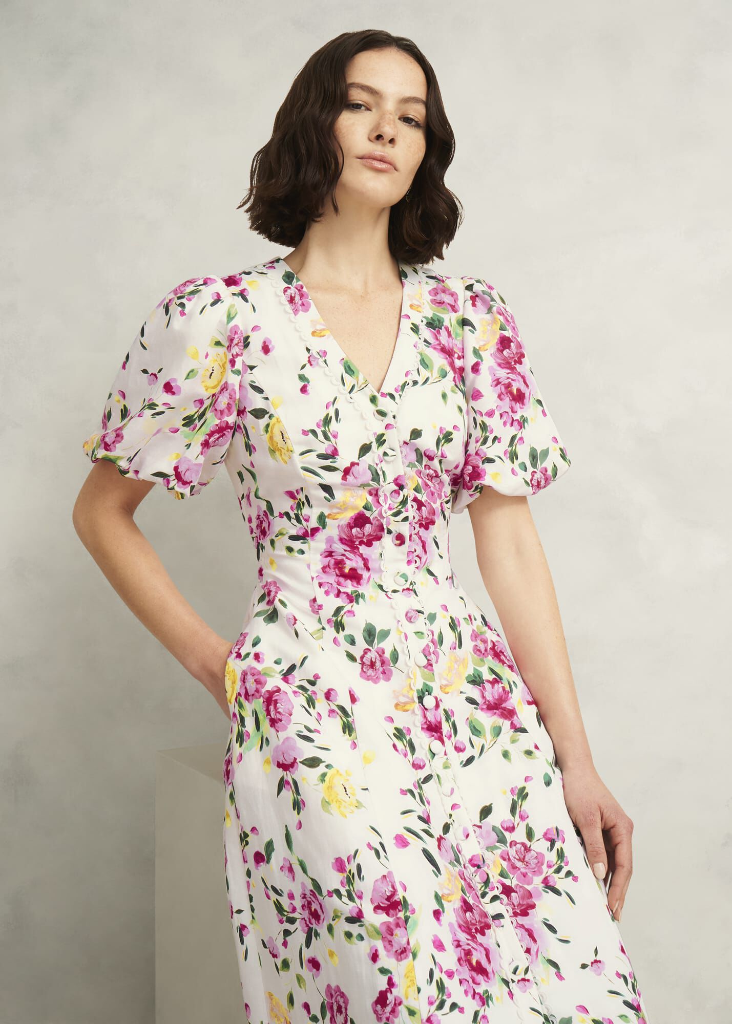 Taylor Linen Dress | Hobbs UK