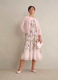 Tresco Cardigan, Pale Pink, hi-res