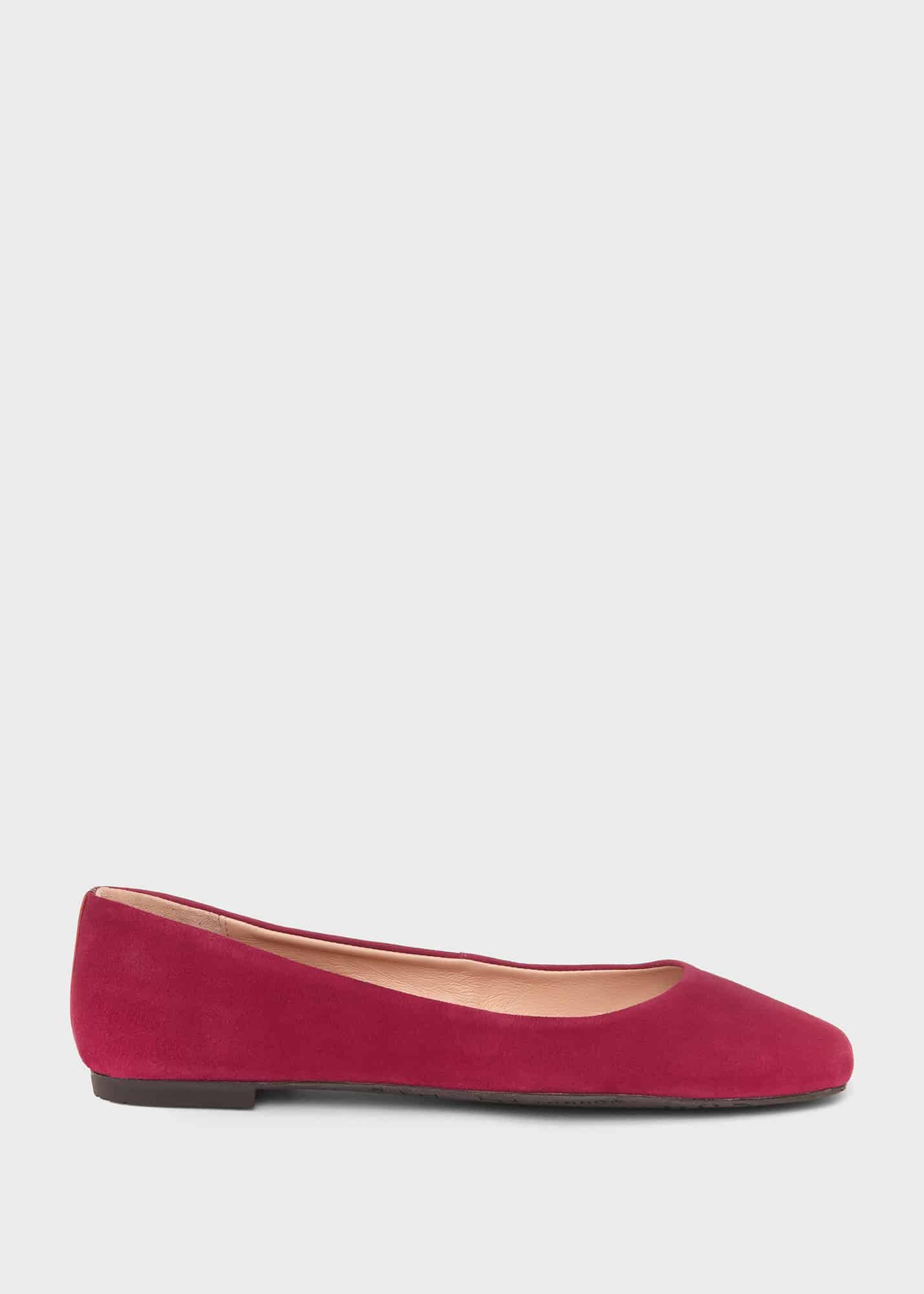 Berry flat shoes hot sale