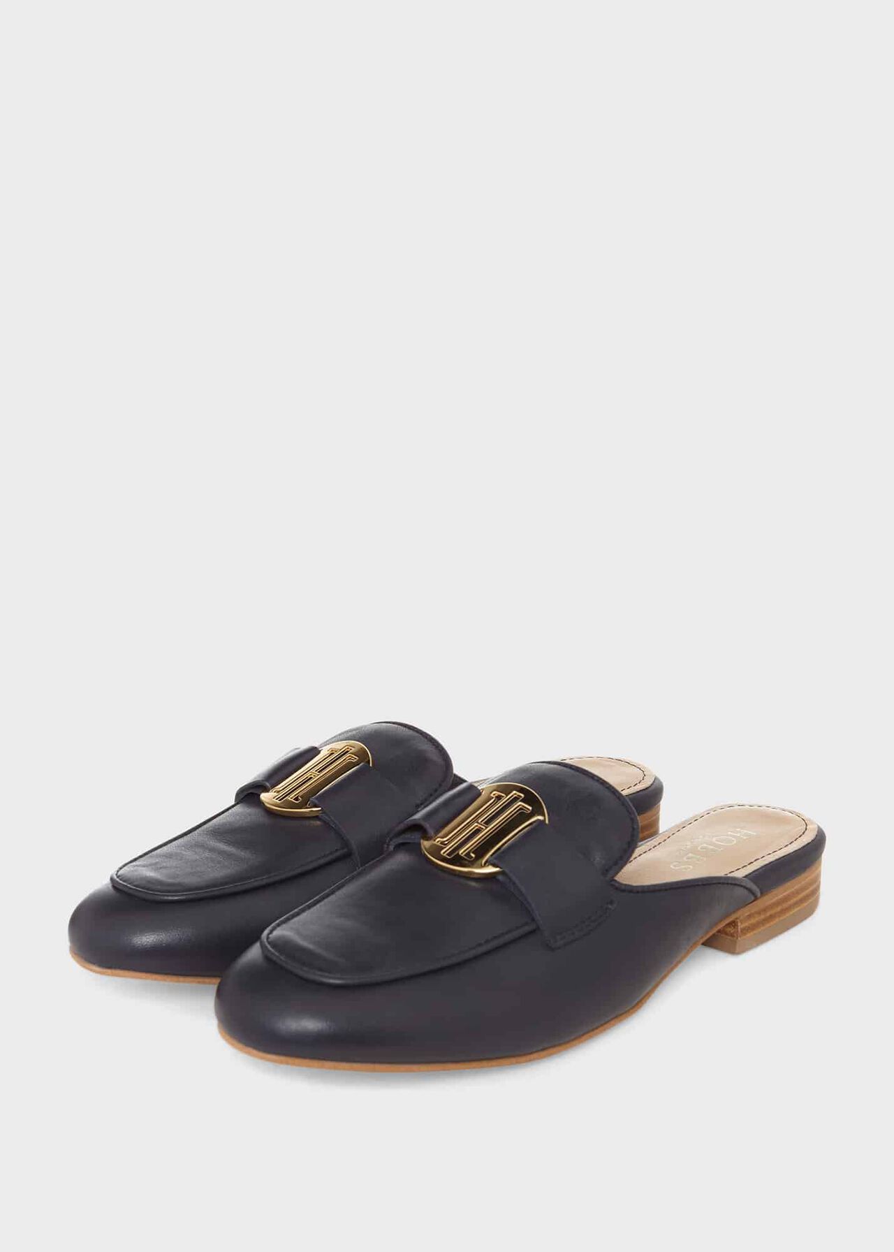 Lexi Backless Loafer, Navy, hi-res