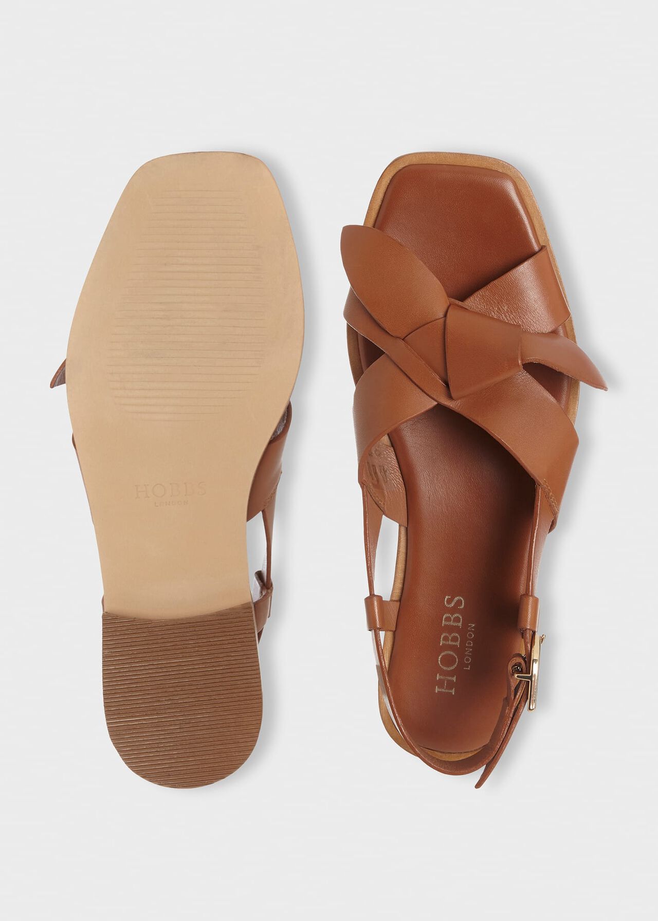 Aubrey Sandal, Tan Brown, hi-res