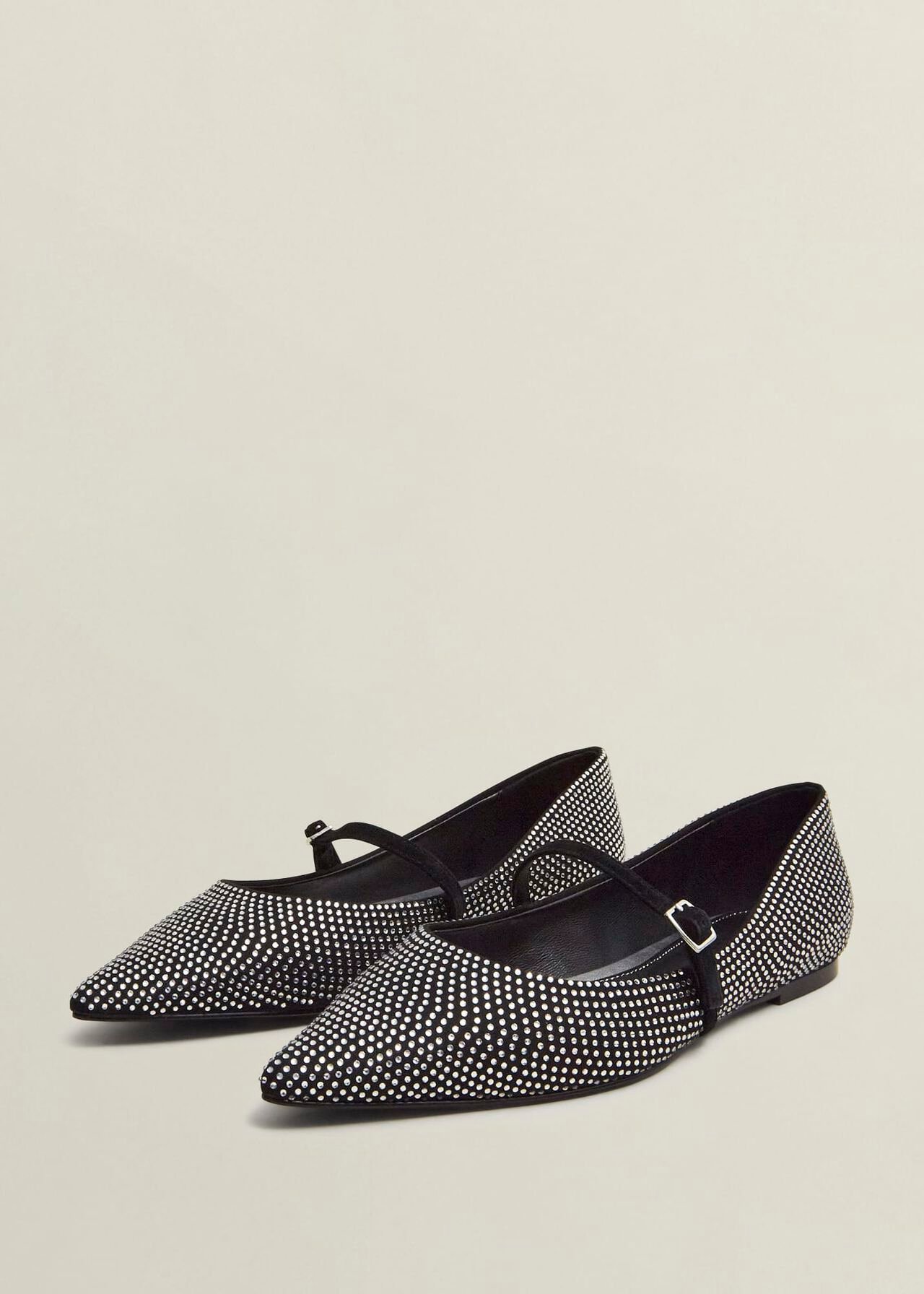 Sabina Jewelled Mary Janes, Silver, hi-res