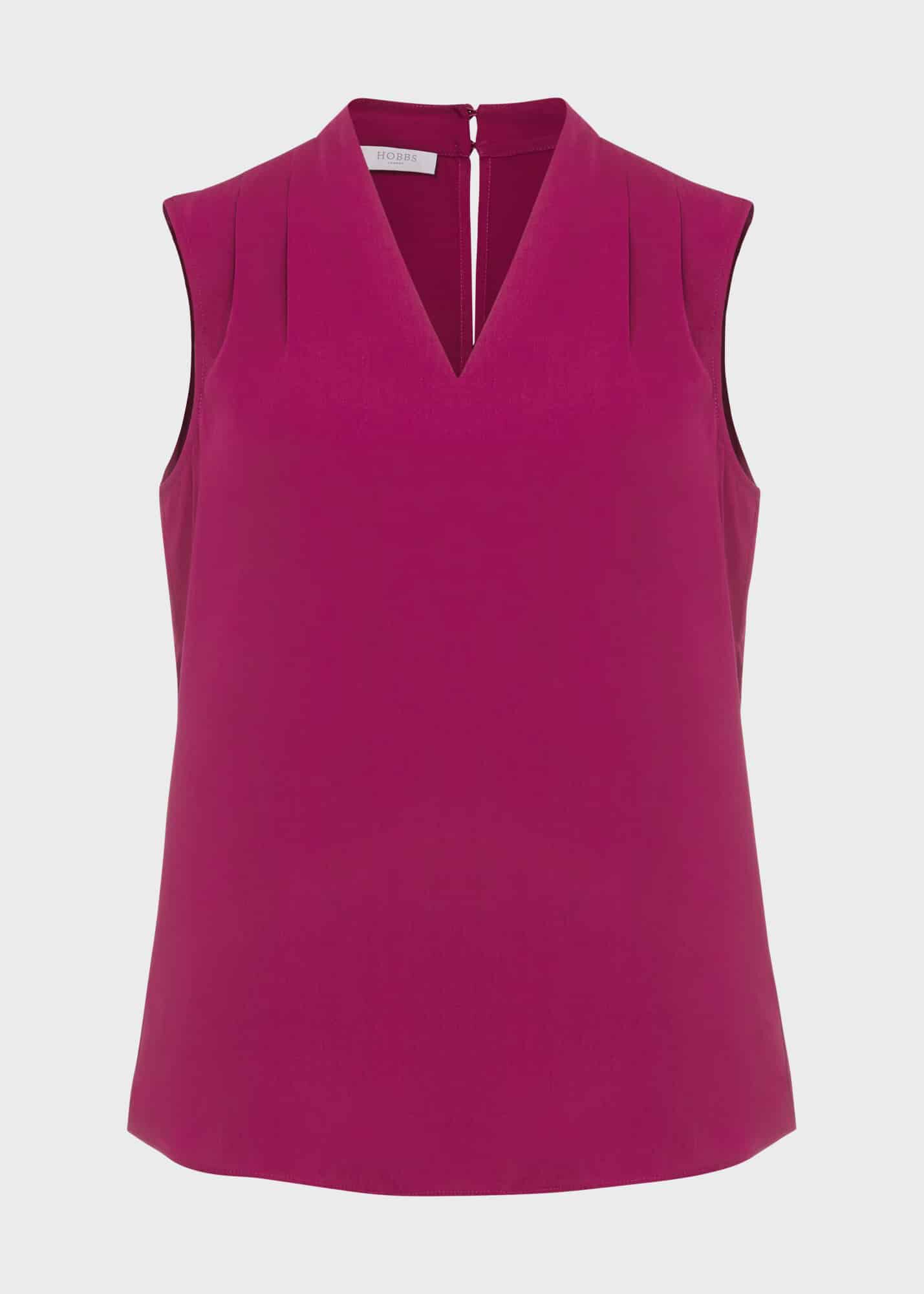 ホブズ HOBBS NINA BLOUSE （PLUM PINK） Nina Blouse | Hobbs US |