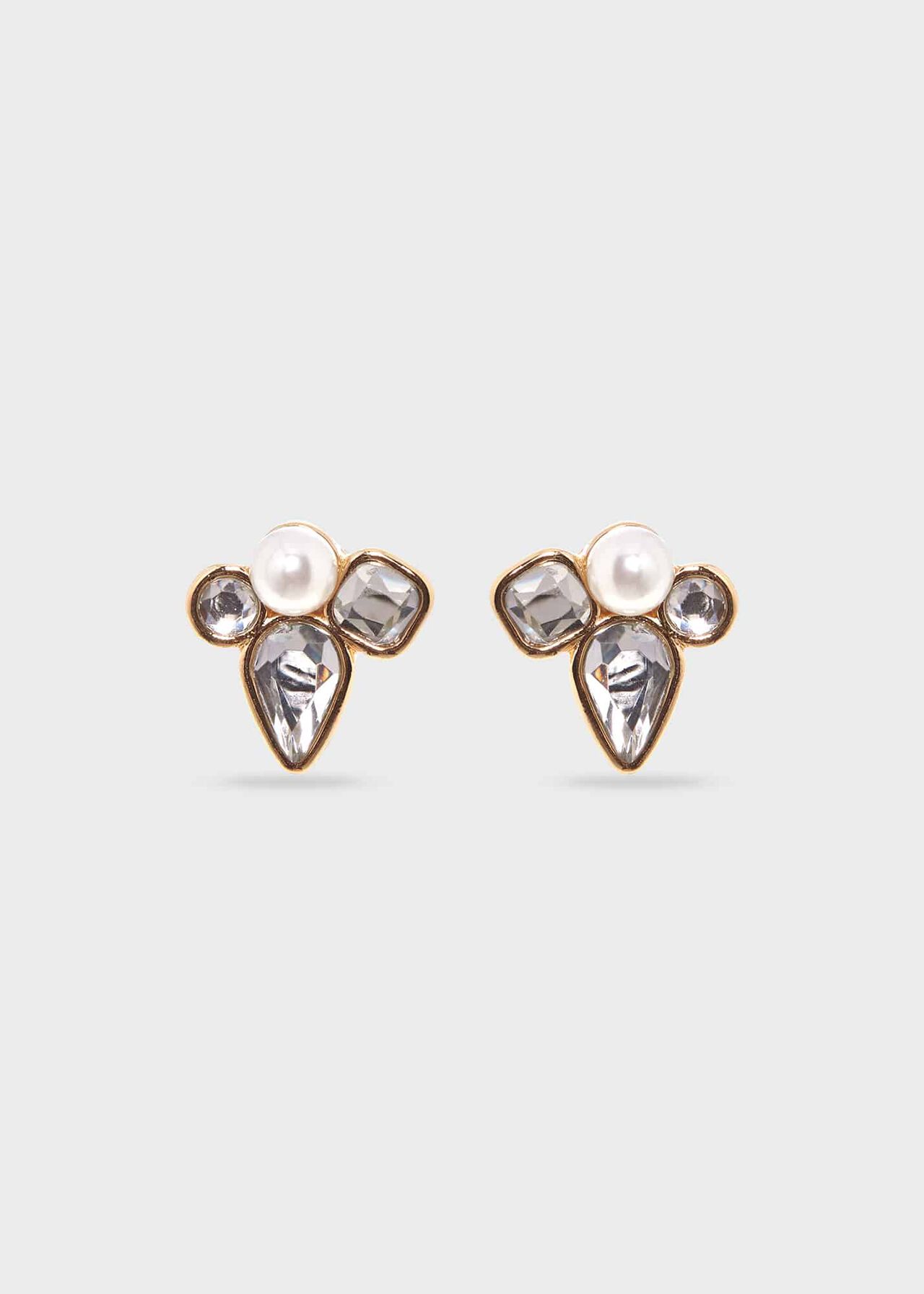 Louise Earrings, Gold, hi-res