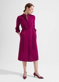 Bletchley Dress, Plum Pink, hi-res