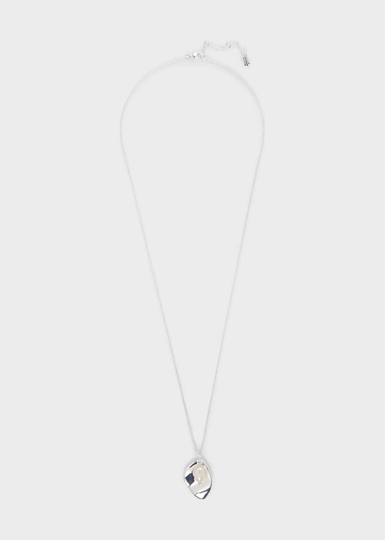 Bonnie Necklace, Silver, hi-res