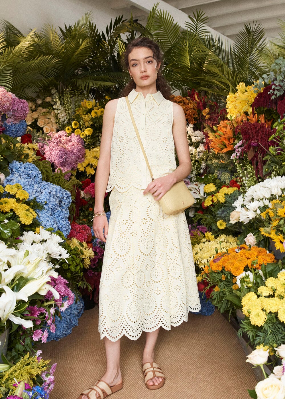 Brookshire Embroidery Skirt