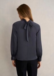 Tara Blouse, Deep Slate Blue, hi-res