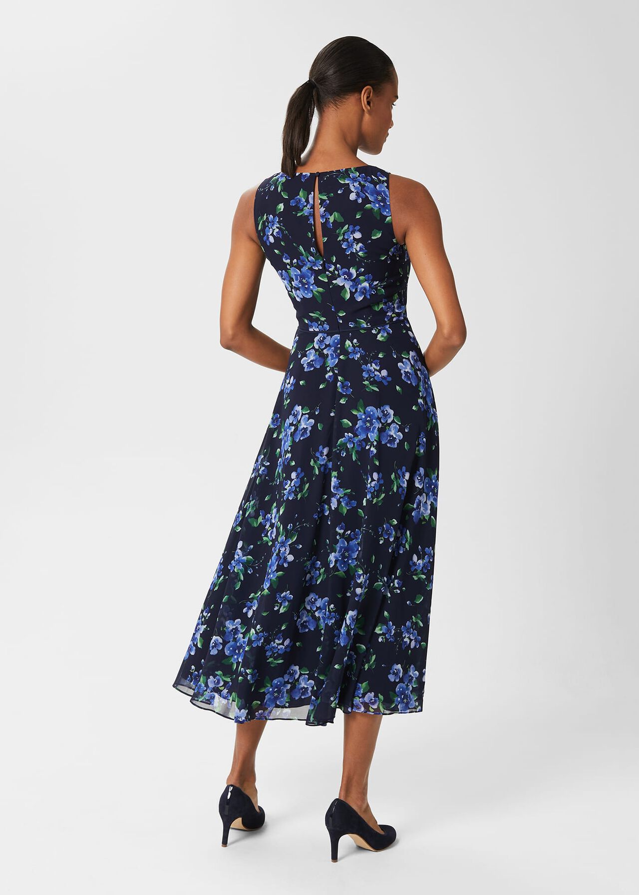 Carly Floral Midi Dress