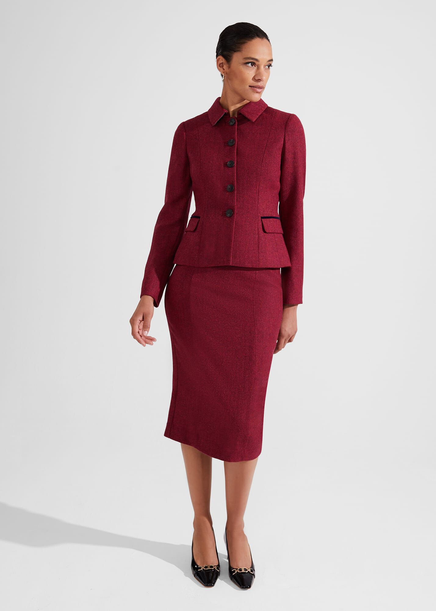 Daniella Wool Skirt | Hobbs US | Daniella Wool Skirt | Hobbs US |