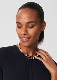 Sukey Necklace, Gold, hi-res