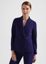Petite Romy Jacket, Rich Navy Blue, hi-res