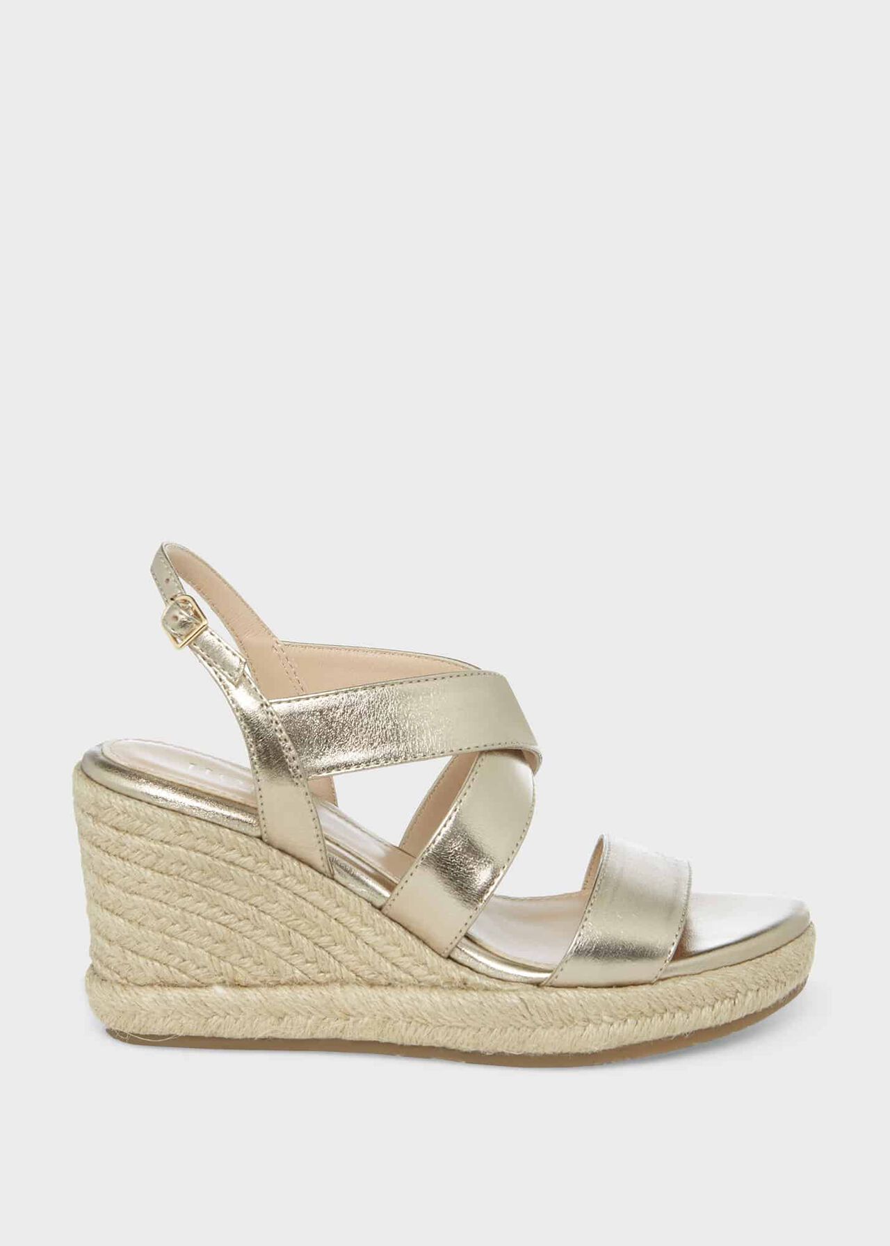 Bridgette Espadrille, Pale Gold, hi-res