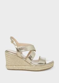 Bridgette Espadrille, Pale Gold, hi-res