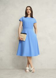 Hallie Dress, Hydrangea Blue, hi-res
