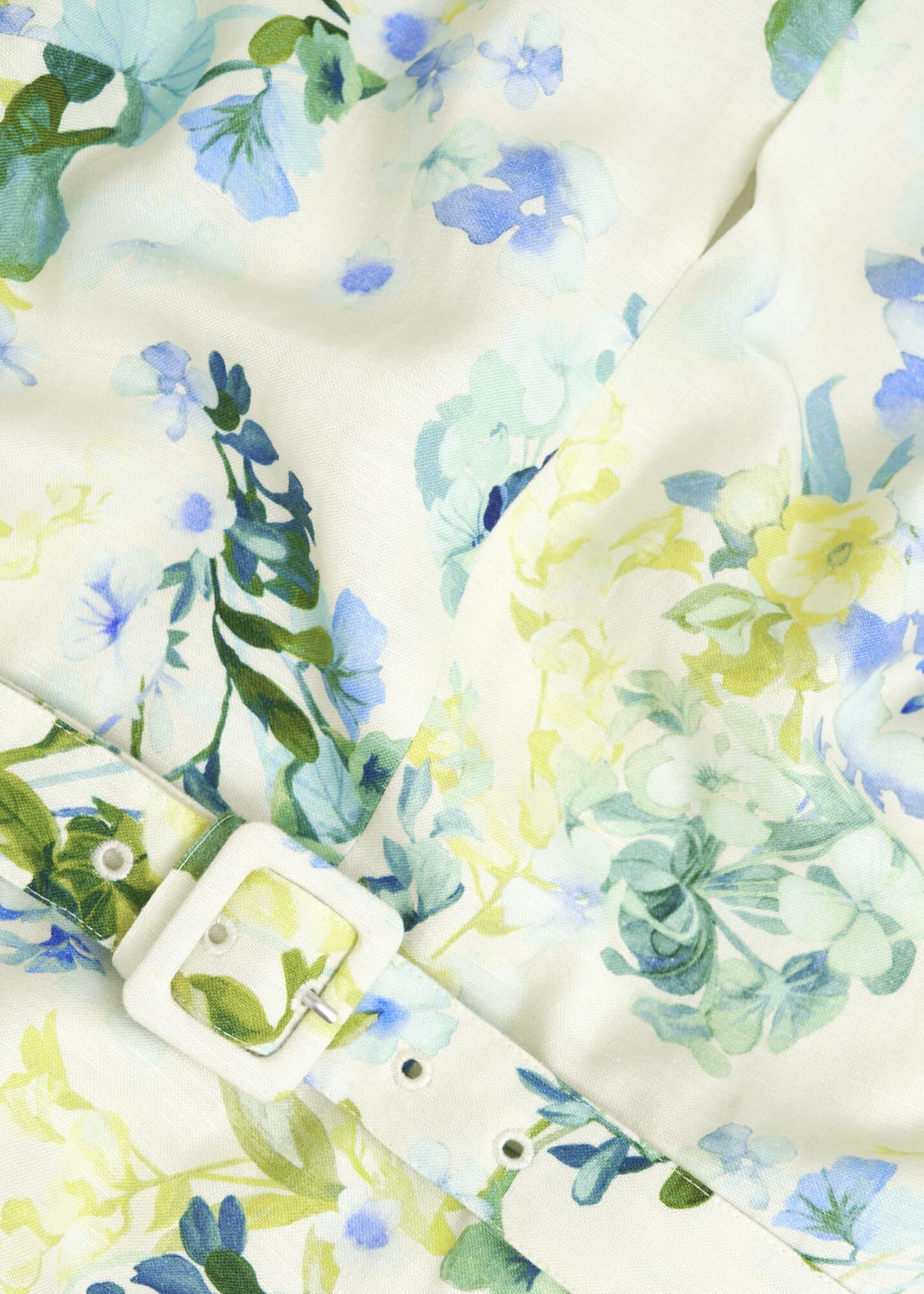 英国発【Hobbs London】Winnie フローラル柄リネンドレス Winnie Floral Linen Dress | Hobbs US |