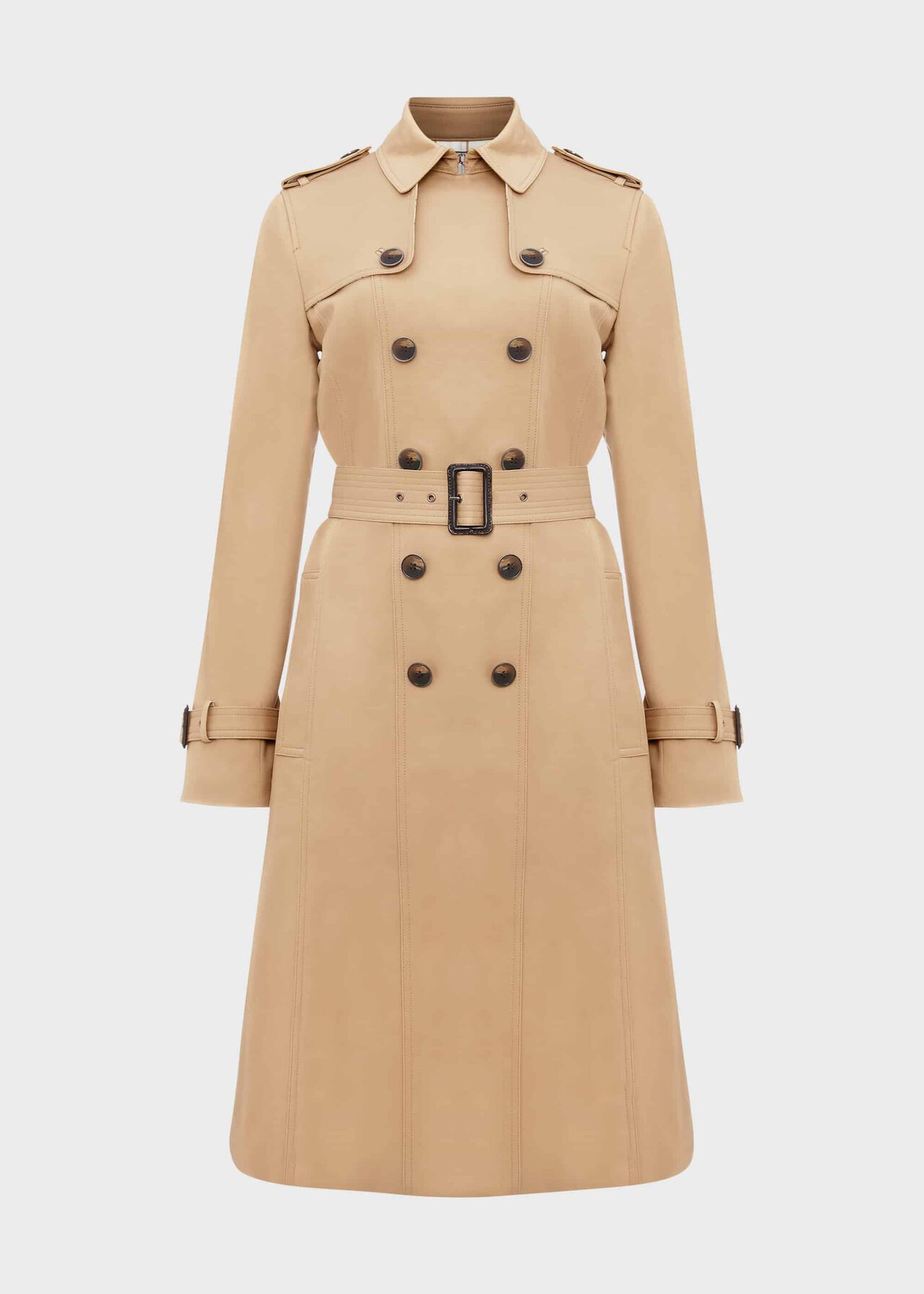 Sofia Water Resistant Trench Coat Mocha