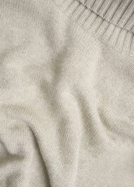 Gabi Rollneck Cashmere Jumper, Oatmeal Marl, hi-res