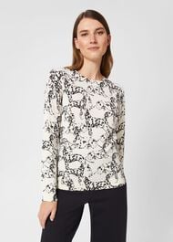 Brooke Jumper, Ivory Black, hi-res