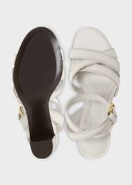 Portia Sandal, Ivory, hi-res