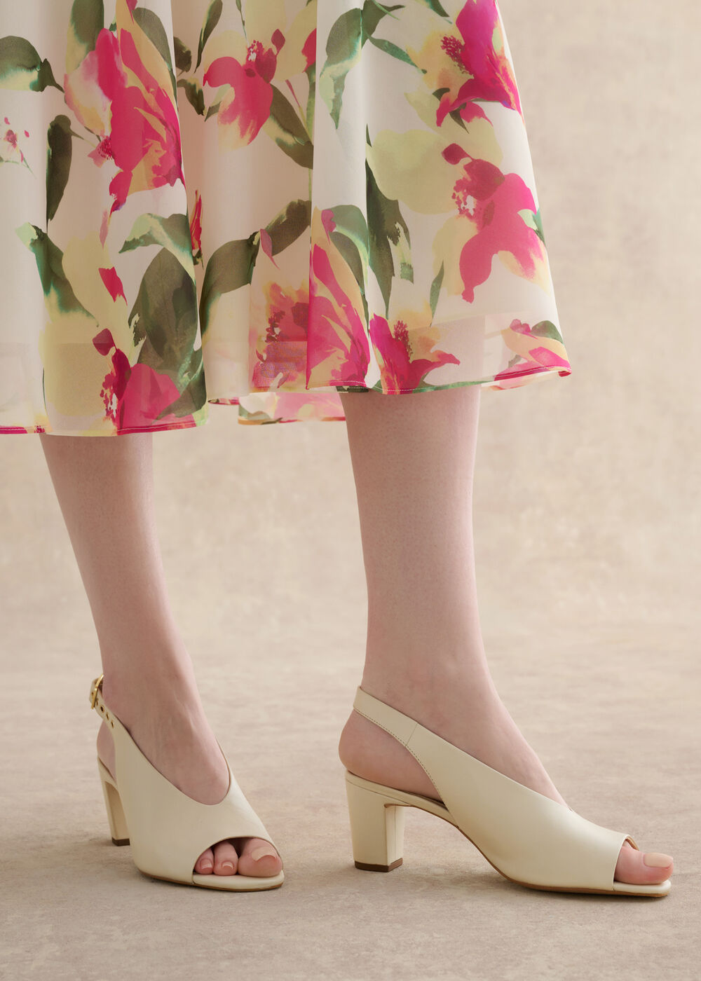 Kali Leather Sandals, Warm Ivory, hi-res