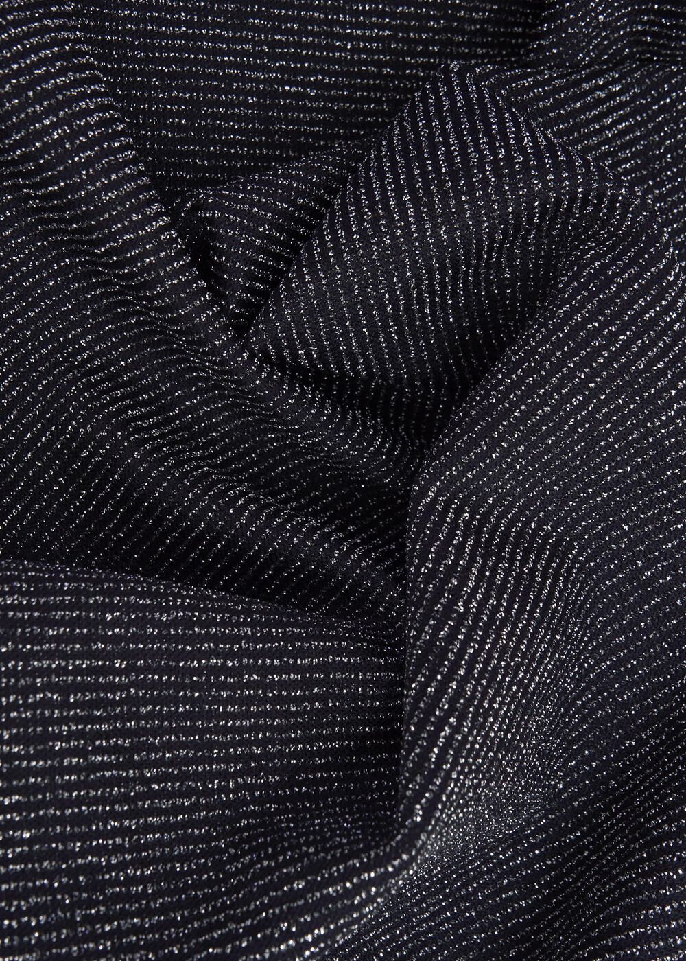 Sonya Sparkle Top, Black Silver, hi-res