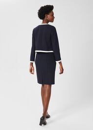 Candice Jacket, Navy Ivory, hi-res