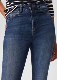 Gia Sculpting Jeans, Mid Wash, hi-res