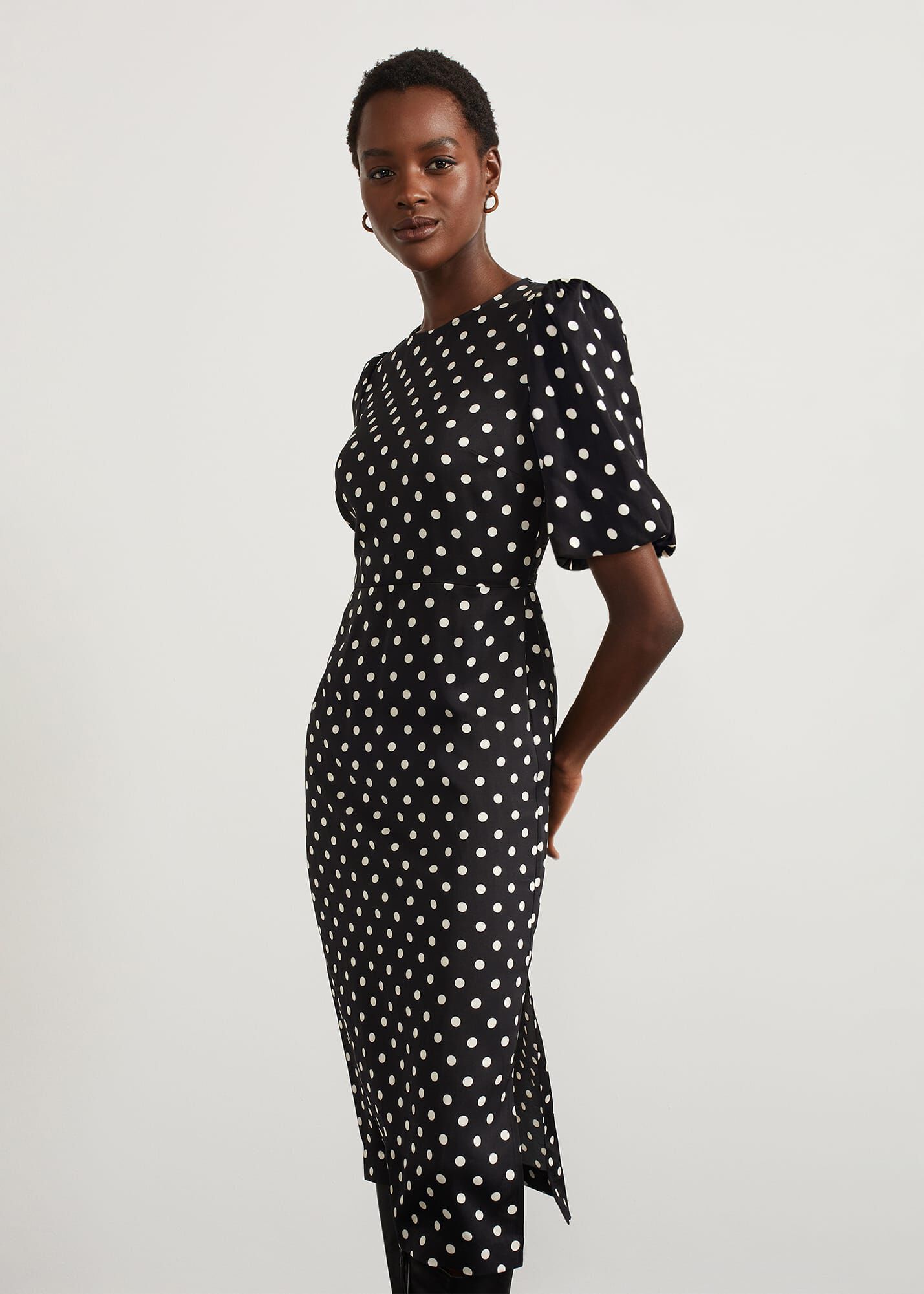 Hobbs cecily cheap spot dress