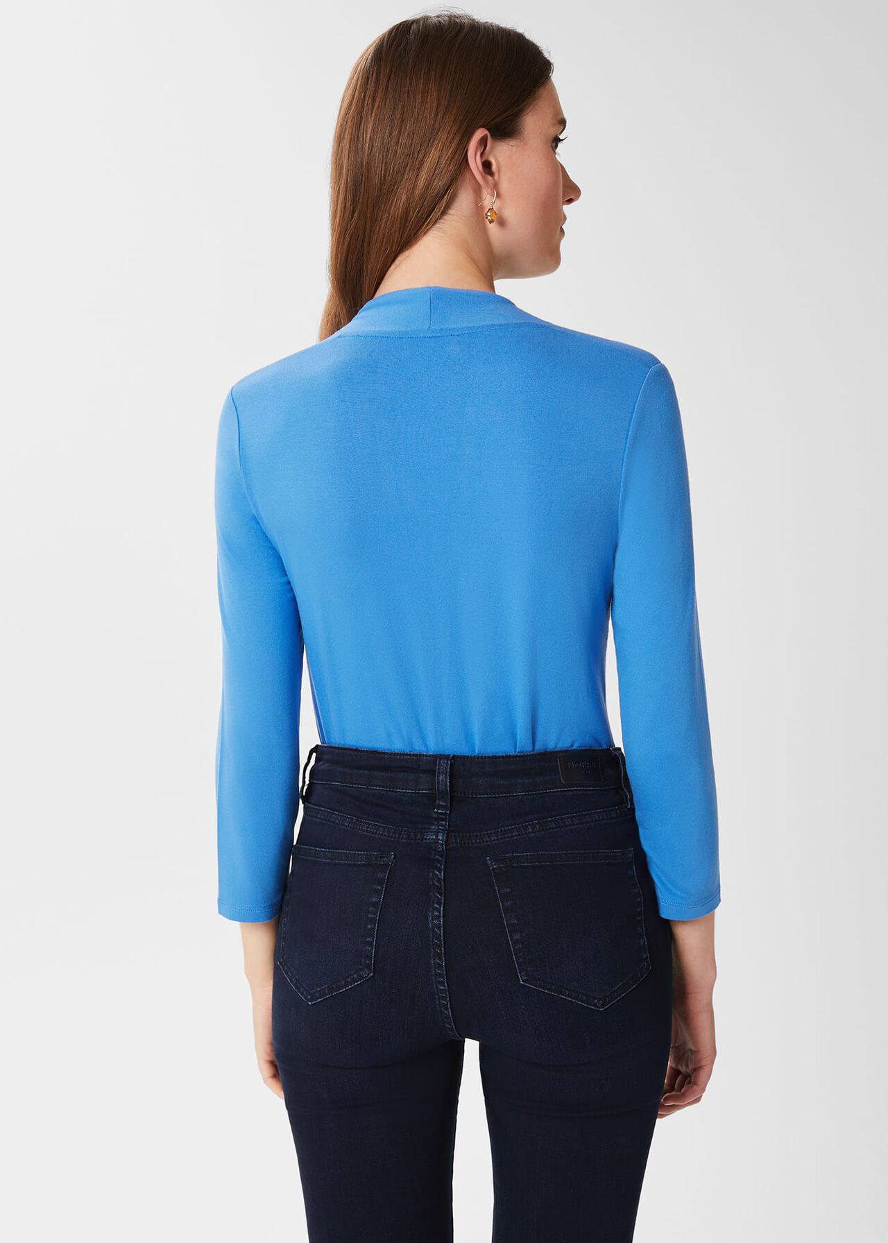 Aimee Top, Azure Blue, hi-res