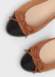 Flo Ballet Flats, Black, hi-res
