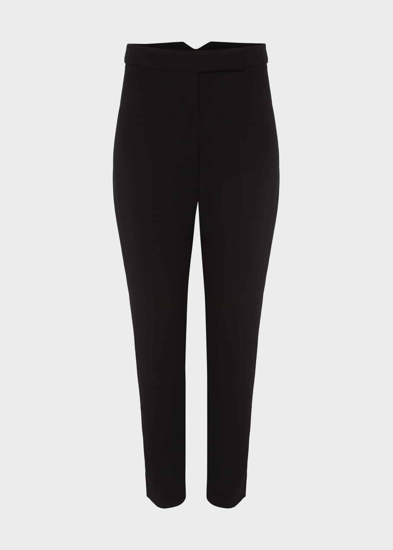 Petite Ophelia Slim Trousers With Stretch, Black, hi-res