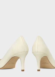Adrienne Court Shoes, Pale Yellow, hi-res