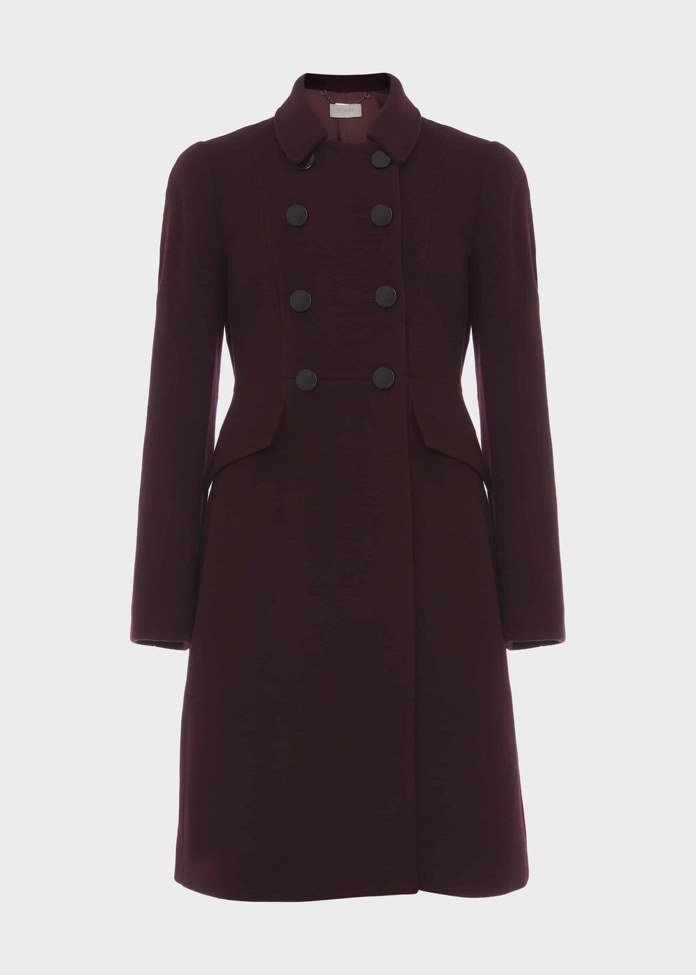 Petite Janaya Wool Blend Coat , Mullberry Red, hi-res