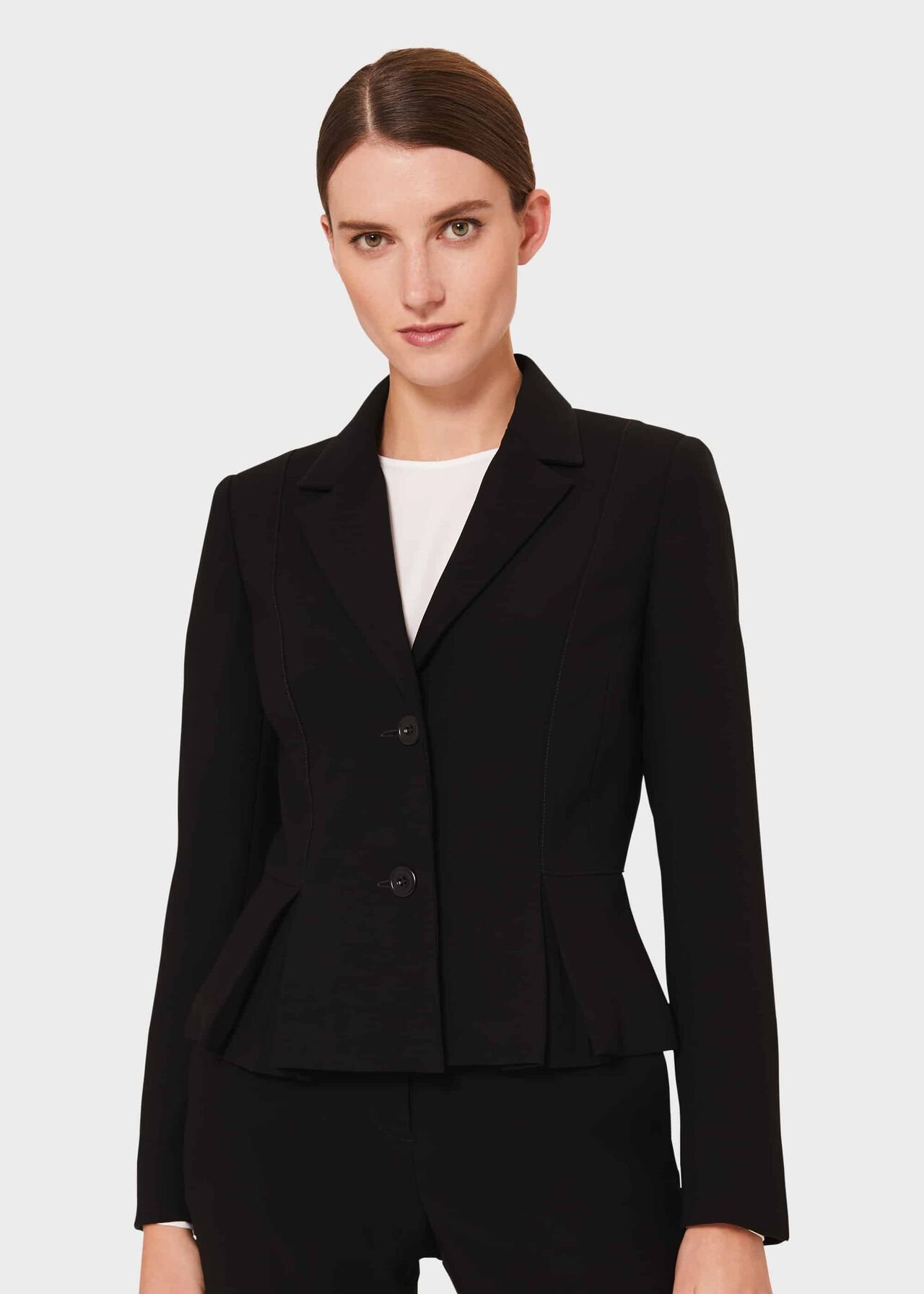 Jolie Scuplting Jacket, Black, hi-res