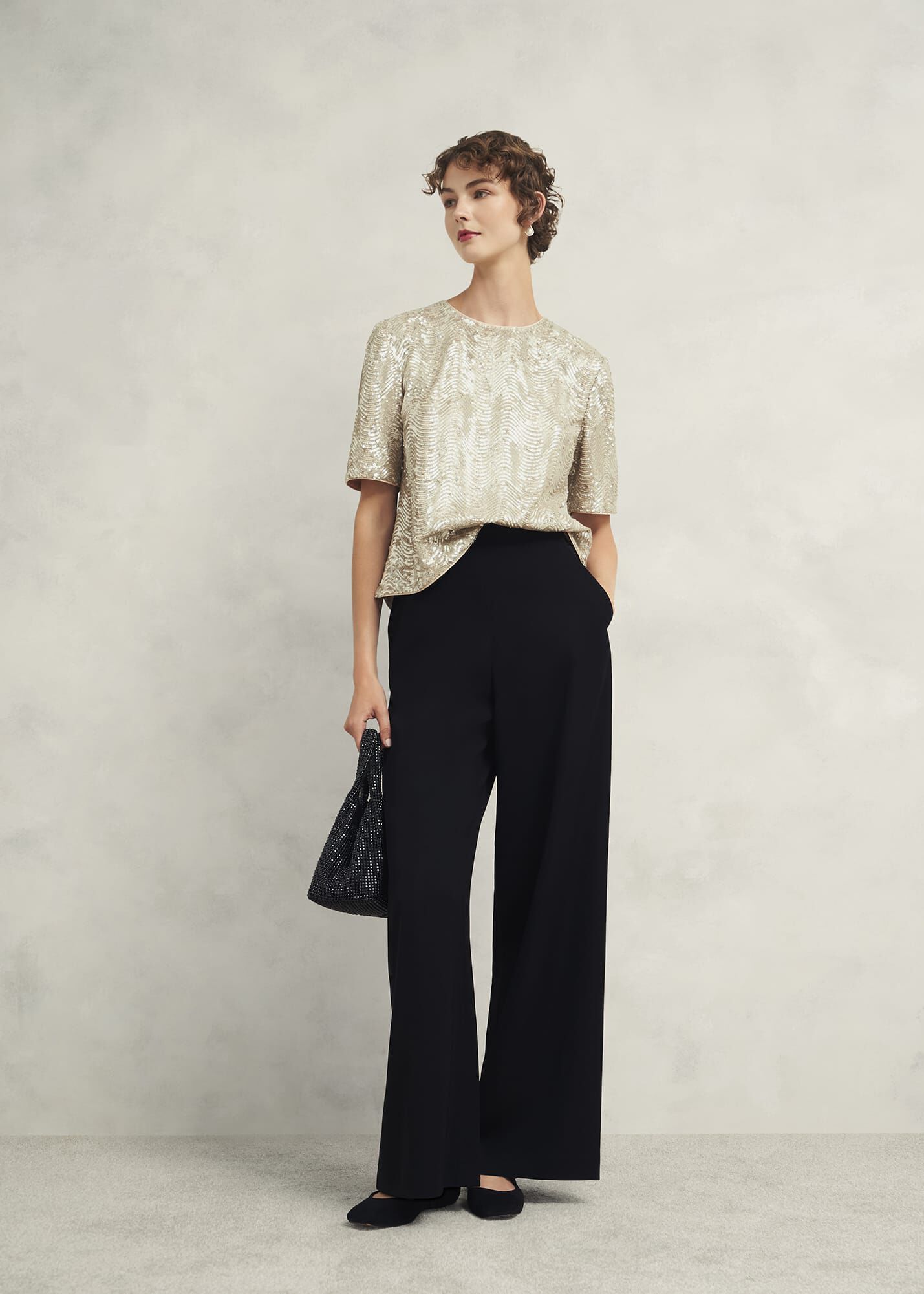 Marlowe Sequin Top | Hobbs US |