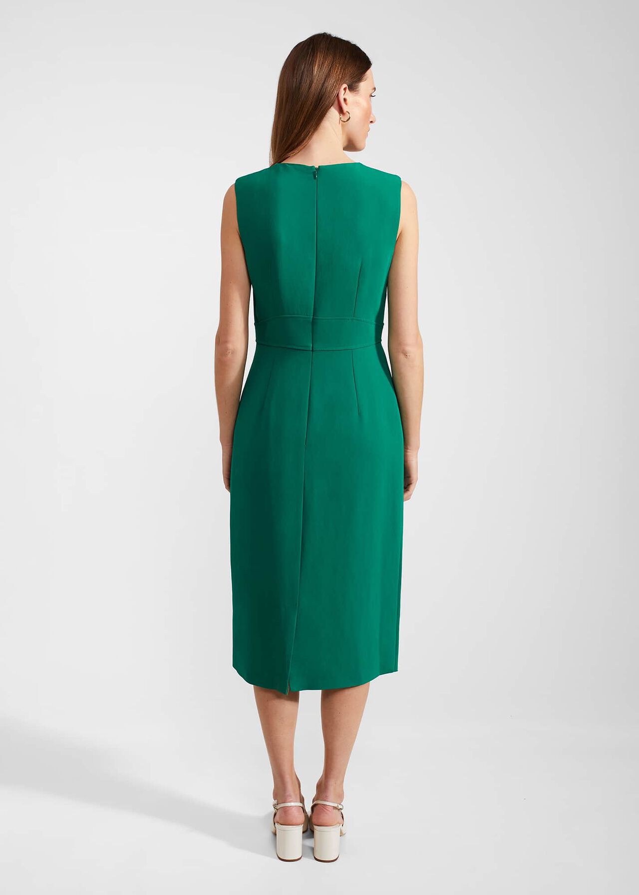 Maura Dress, Malachite Green, hi-res