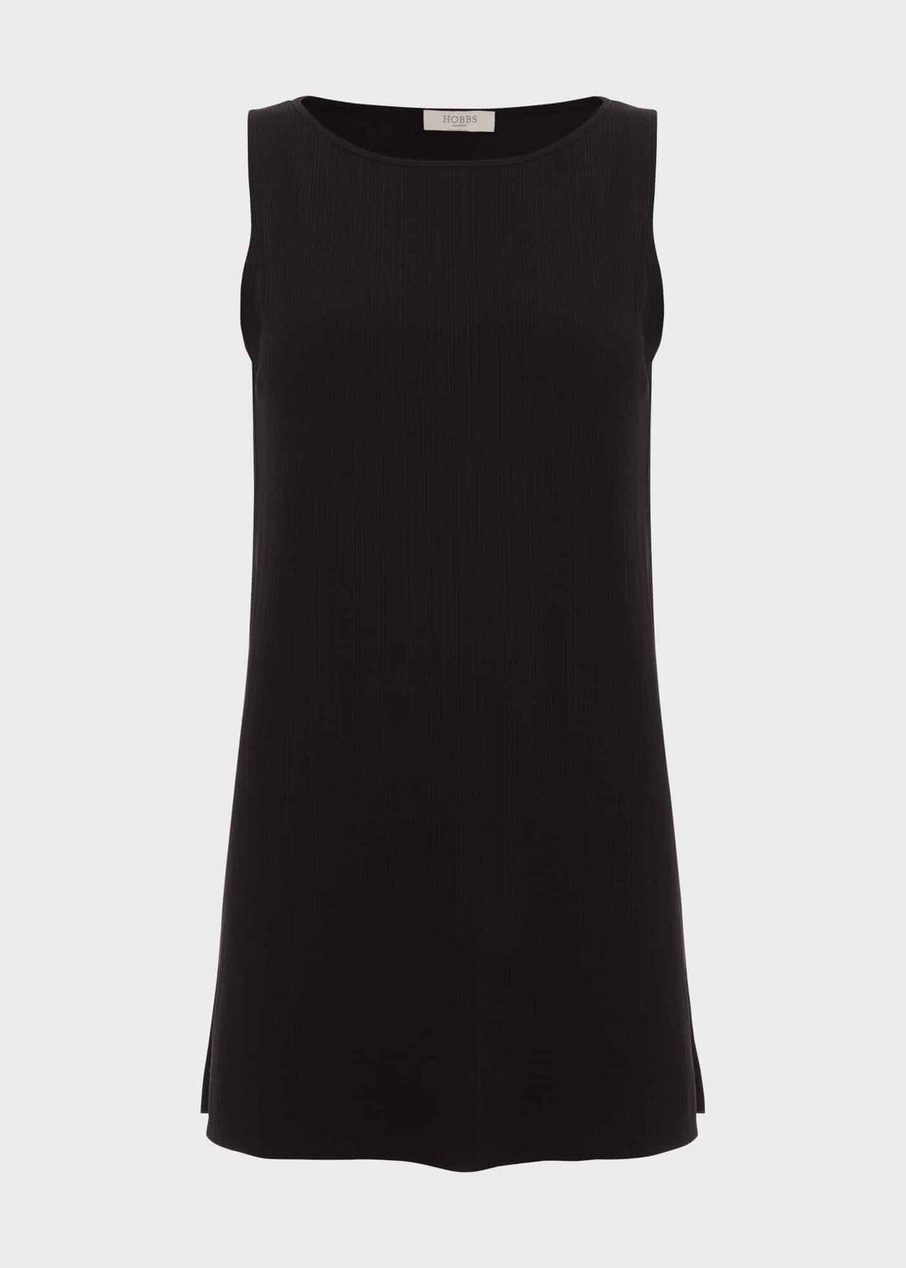 Avery Tunic Top, Black, hi-res