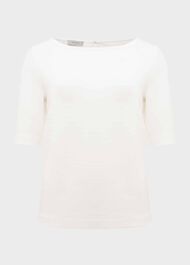 Nyla Top, Ivory, hi-res