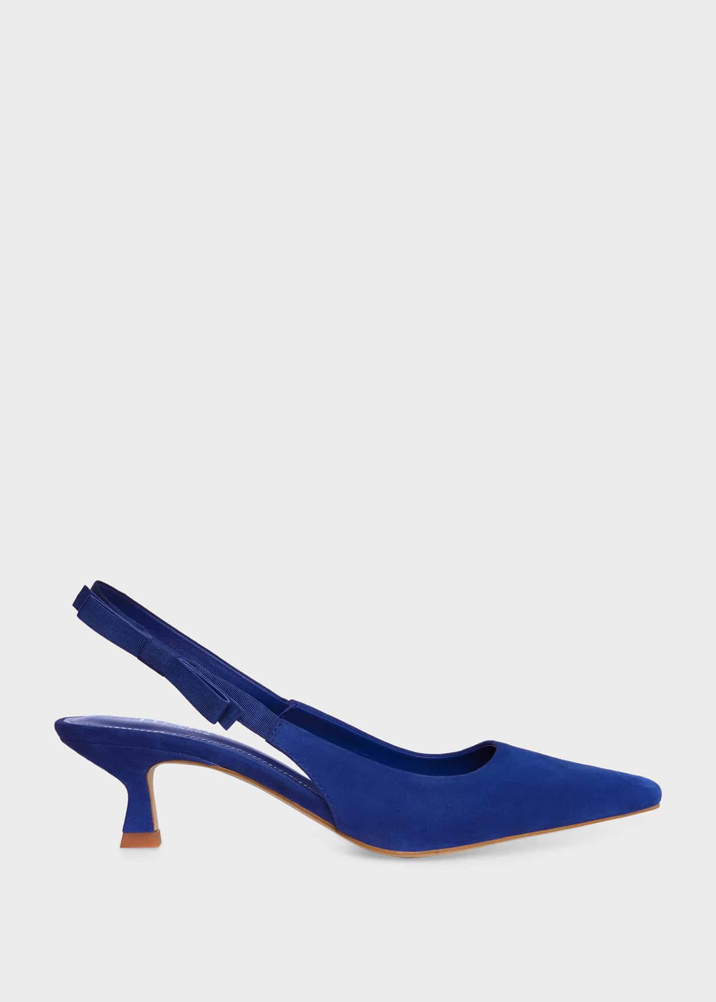 Blue slingback shoes new arrivals
