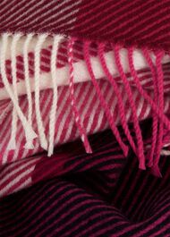 Clare Wool Blend Scarf, Pink Multi, hi-res