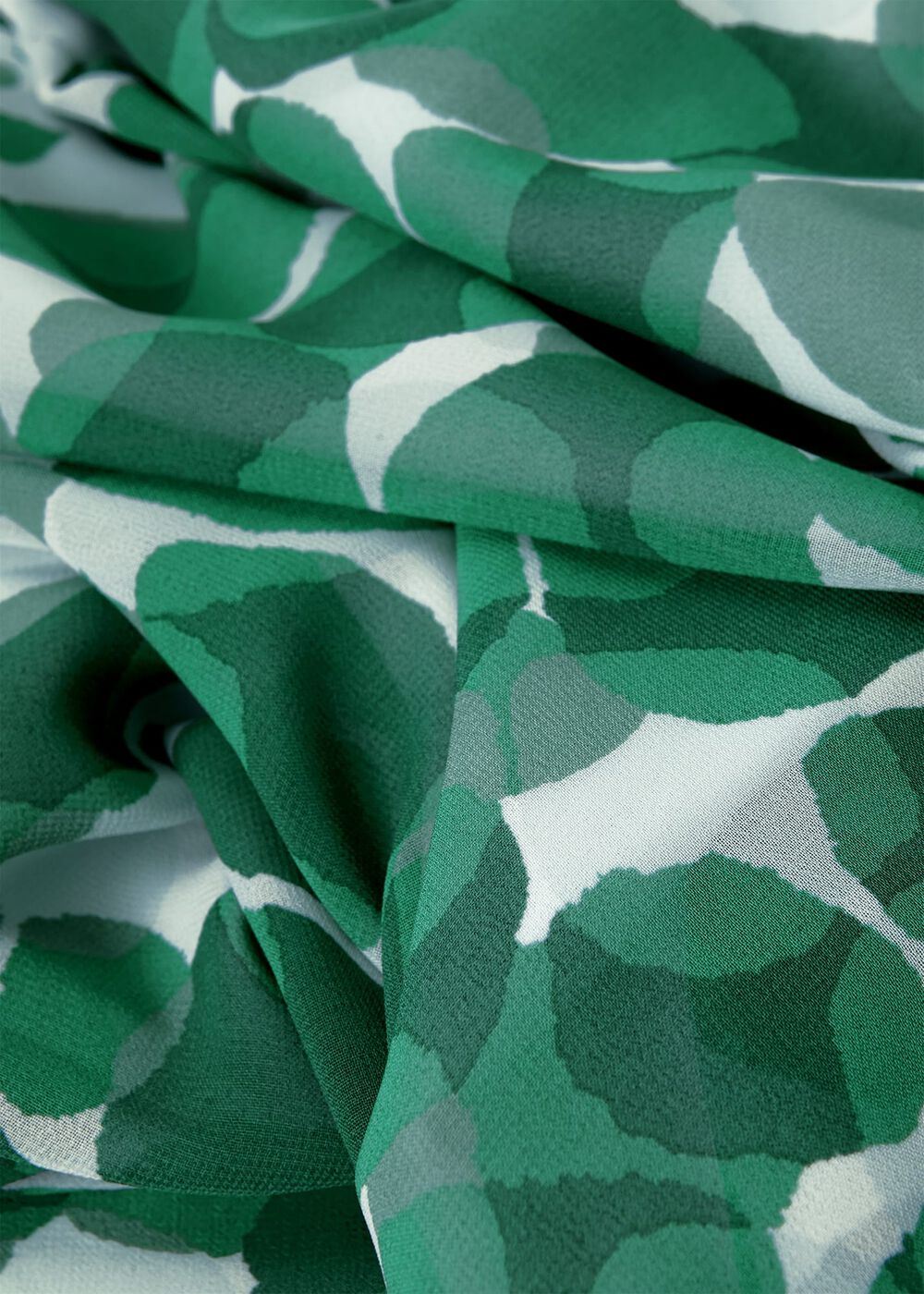 Petite Carly Spot Dress, Green Ivory, hi-res