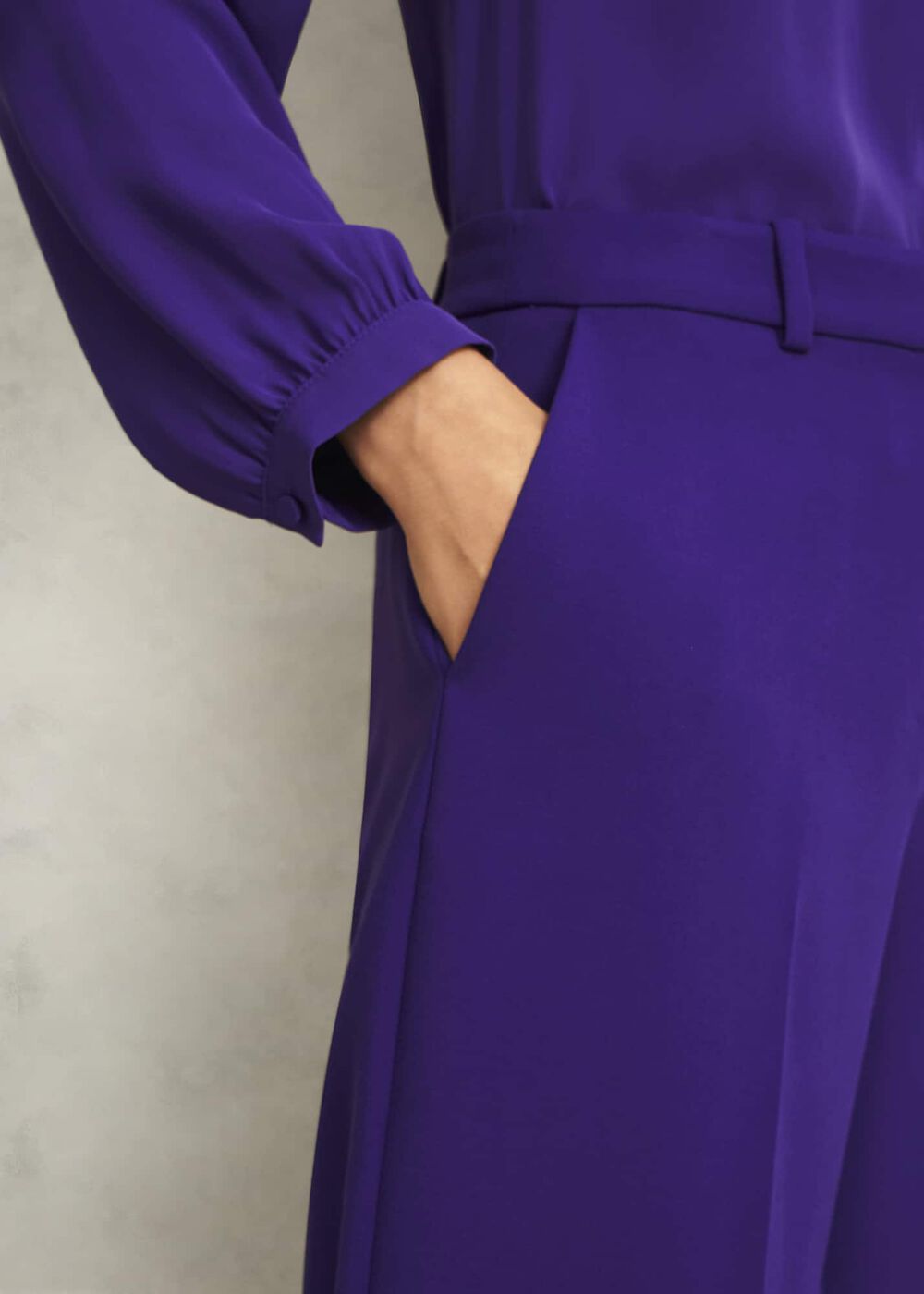 Sami Wide Trousers, Jewel Purple, hi-res