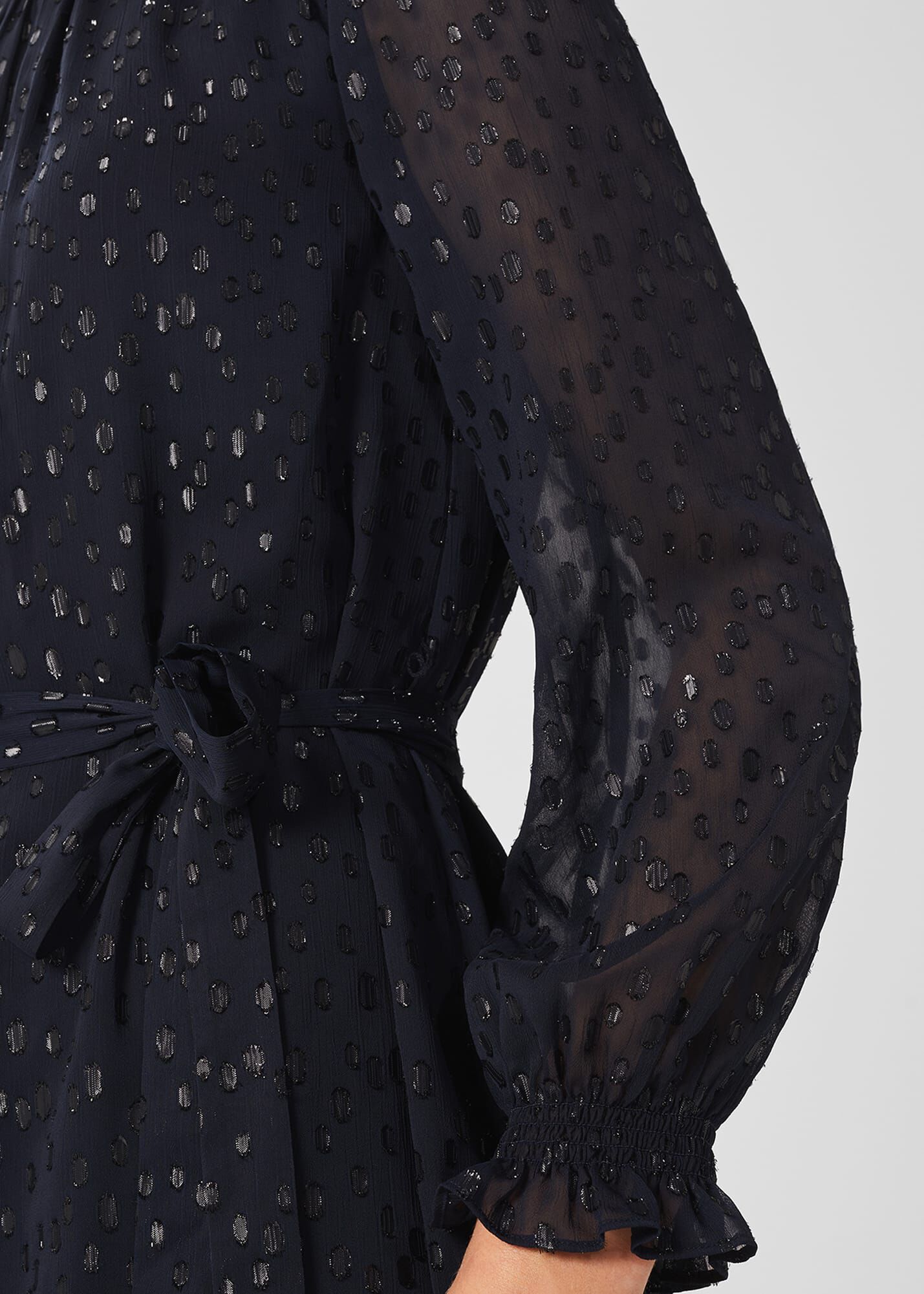 Hobbs frances dress navy shop