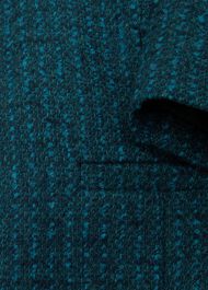 Teia Wool Jacket, Deep Teal Blue, hi-res