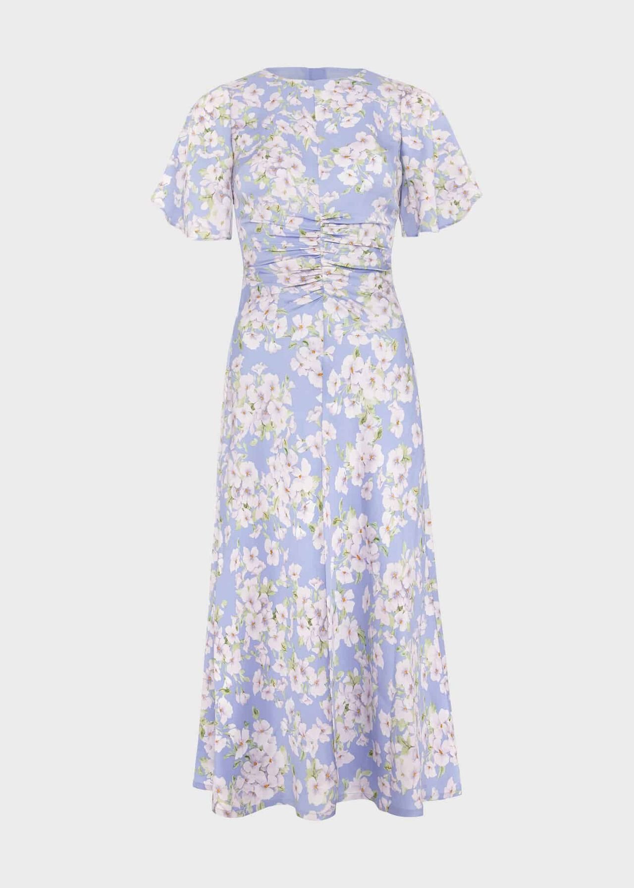 Vita Floral Midi Dress, Blue Multi, hi-res