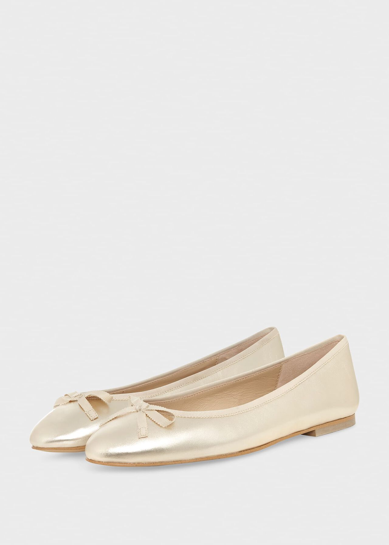 Lisa Ballet Flats, Gold, hi-res